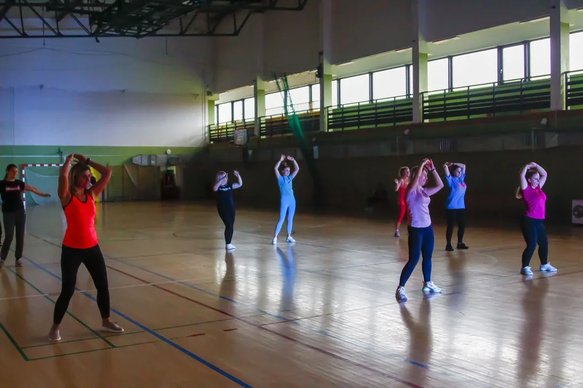 Dzień Odpoczynku dla Zszarganych Nerwów podczas zajęć Zumba (zdjęcia)