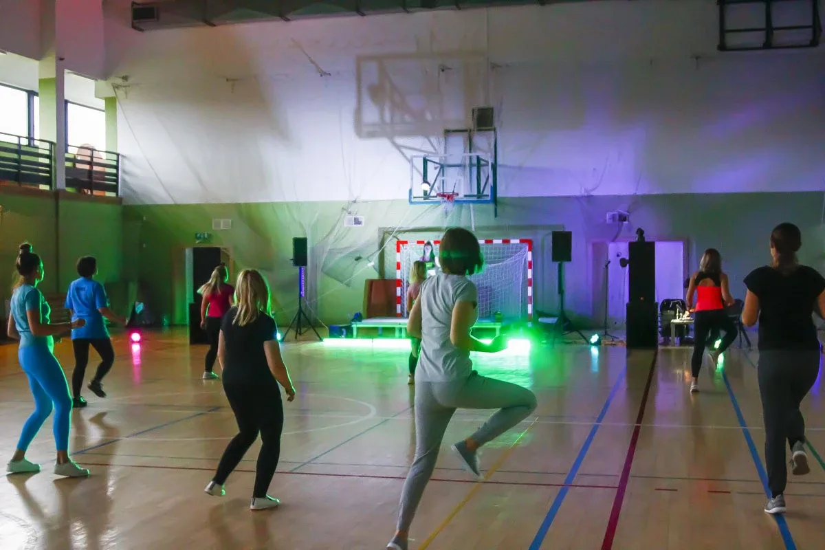 Dzień Odpoczynku dla Zszarganych Nerwów podczas zajęć Zumba (zdjęcia)