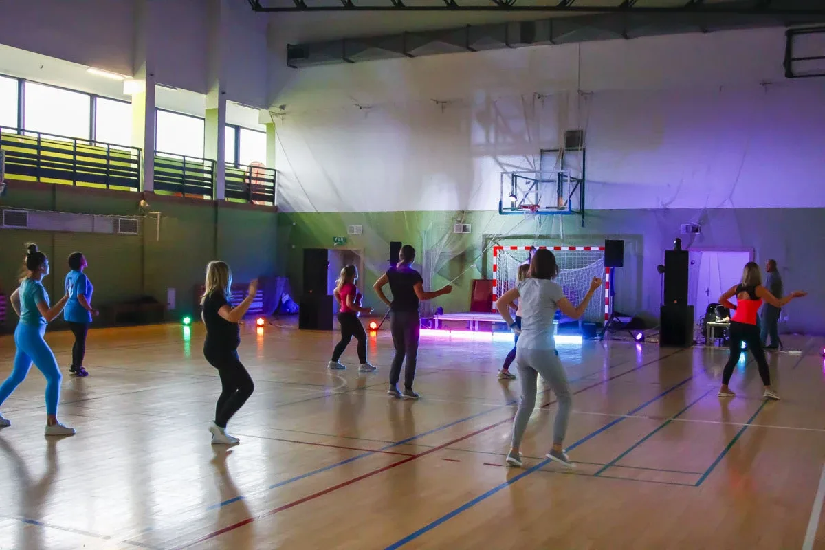 Dzień Odpoczynku dla Zszarganych Nerwów podczas zajęć Zumba (zdjęcia)