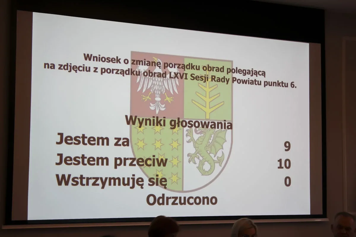 LXVI Sesja Rady Powiatu w Ostrowi Mazowieckiej (zdjęcia)