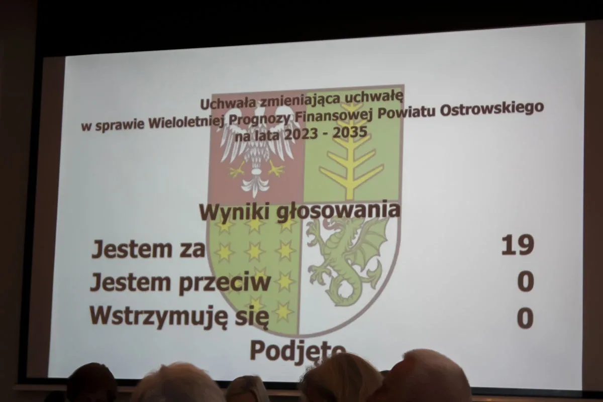 LXVI Sesja Rady Powiatu w Ostrowi Mazowieckiej (zdjęcia)