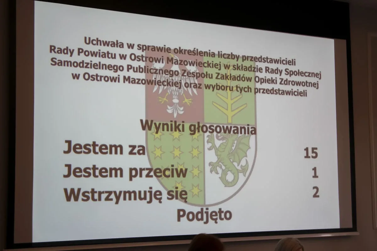 LXVI Sesja Rady Powiatu w Ostrowi Mazowieckiej (zdjęcia)