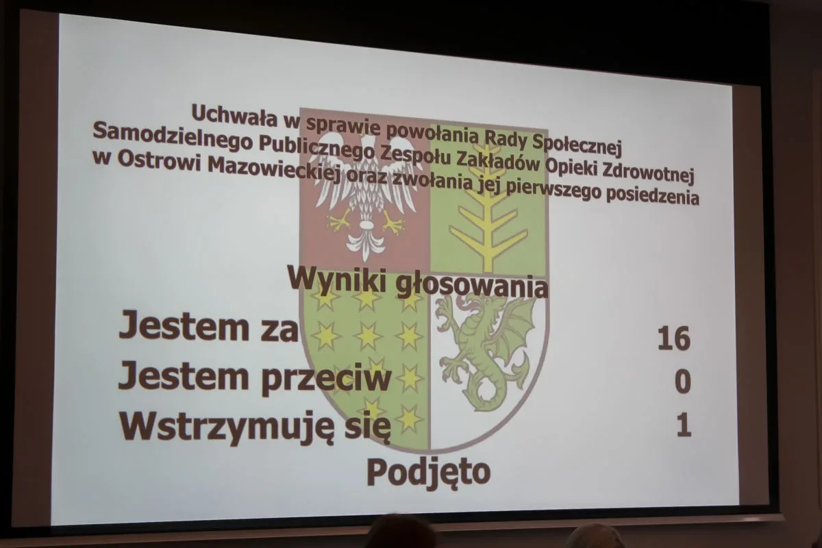 LXVI Sesja Rady Powiatu w Ostrowi Mazowieckiej (zdjęcia)