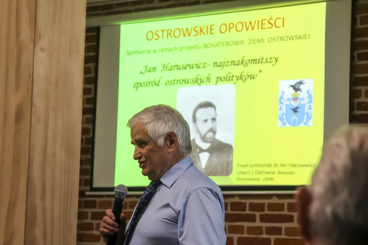 Prof. Adam Dobroński kolejnym gościem Ostrowskich Opowieści (zdjęcia)