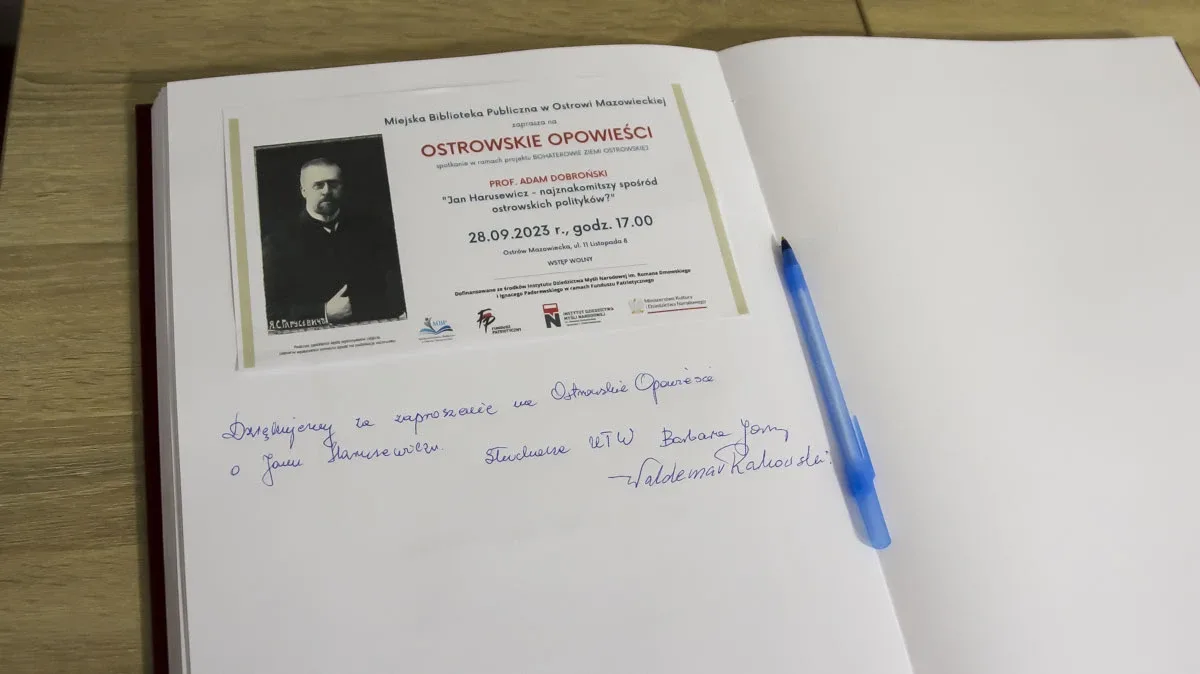 Prof. Adam Dobroński kolejnym gościem Ostrowskich Opowieści (zdjęcia)