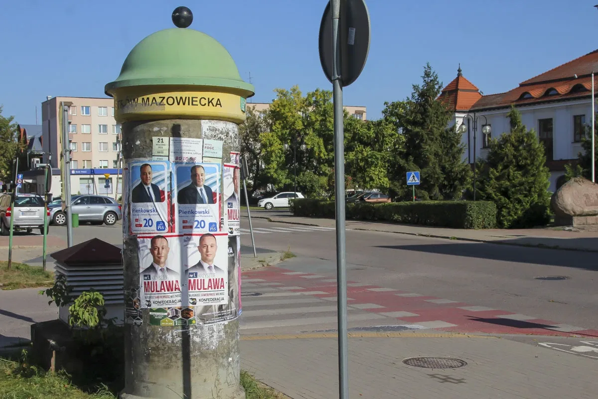 Kampania wyborcza w Ostrowi Mazowieckiej - tradycja spotyka nowoczesność (zdjęcia)