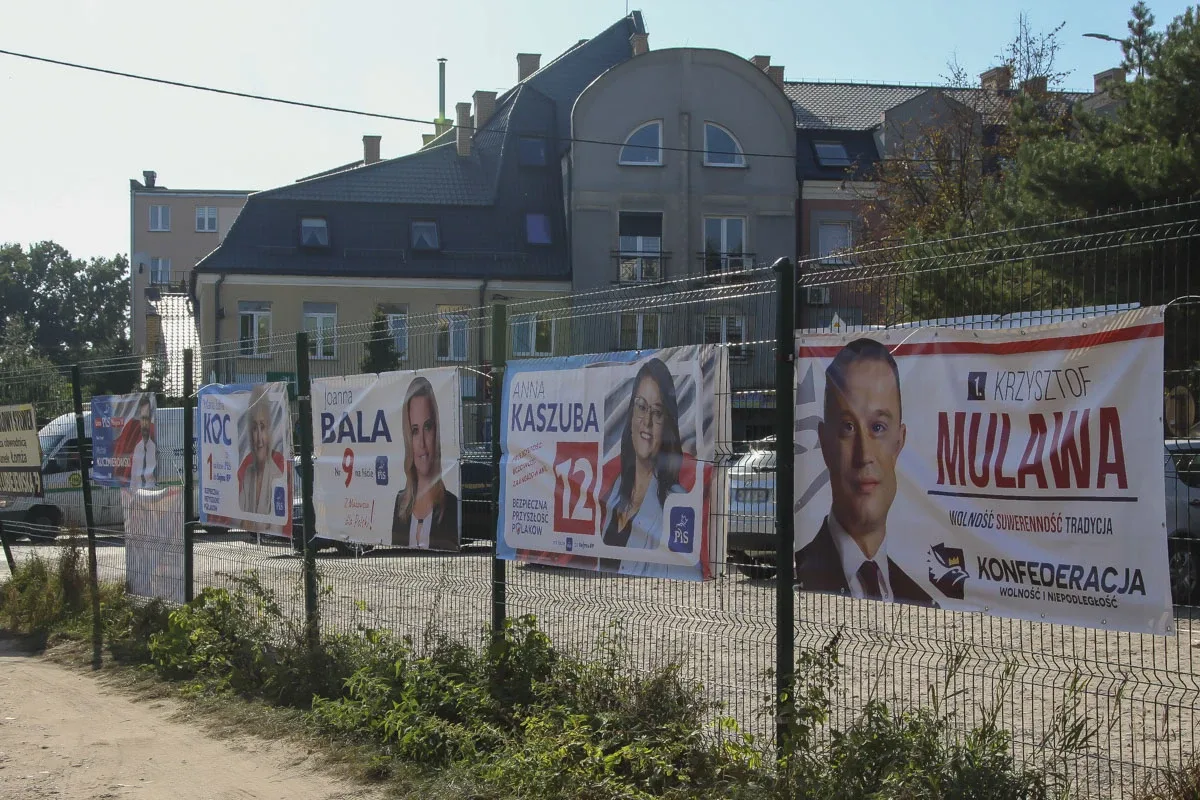 Kampania wyborcza w Ostrowi Mazowieckiej - tradycja spotyka nowoczesność (zdjęcia)