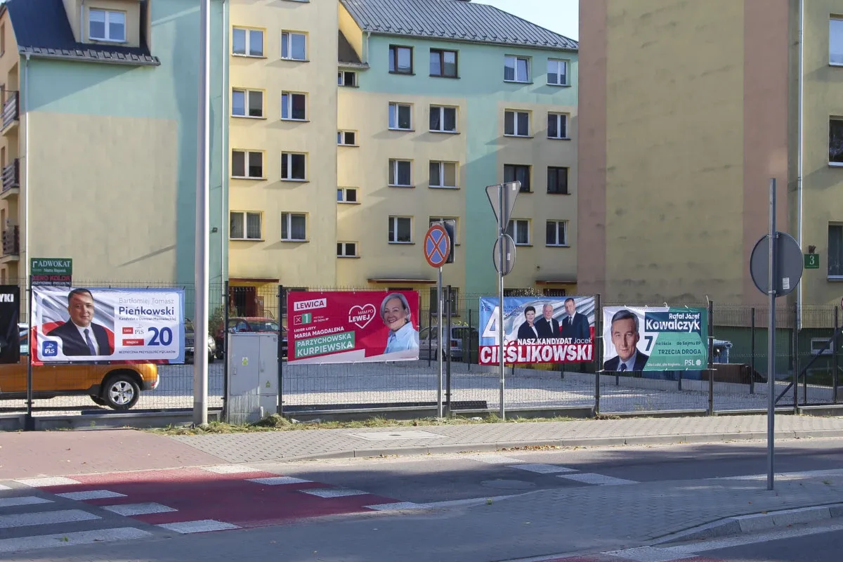 Kampania wyborcza w Ostrowi Mazowieckiej - tradycja spotyka nowoczesność (zdjęcia)