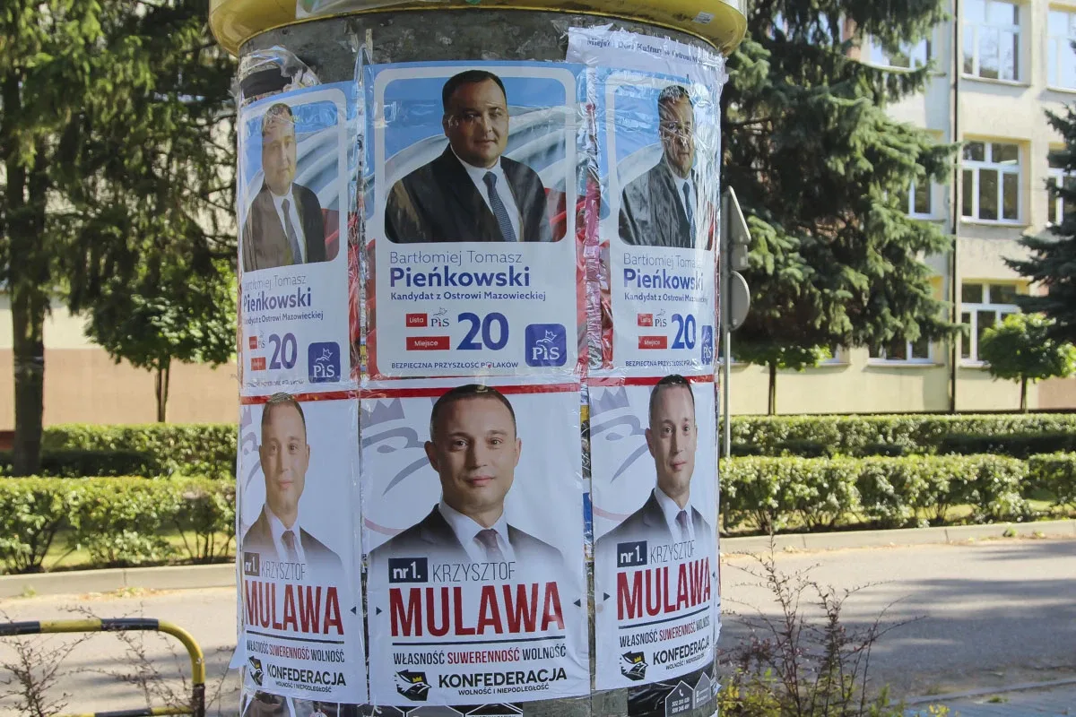 Kampania wyborcza w Ostrowi Mazowieckiej - tradycja spotyka nowoczesność (zdjęcia) 
