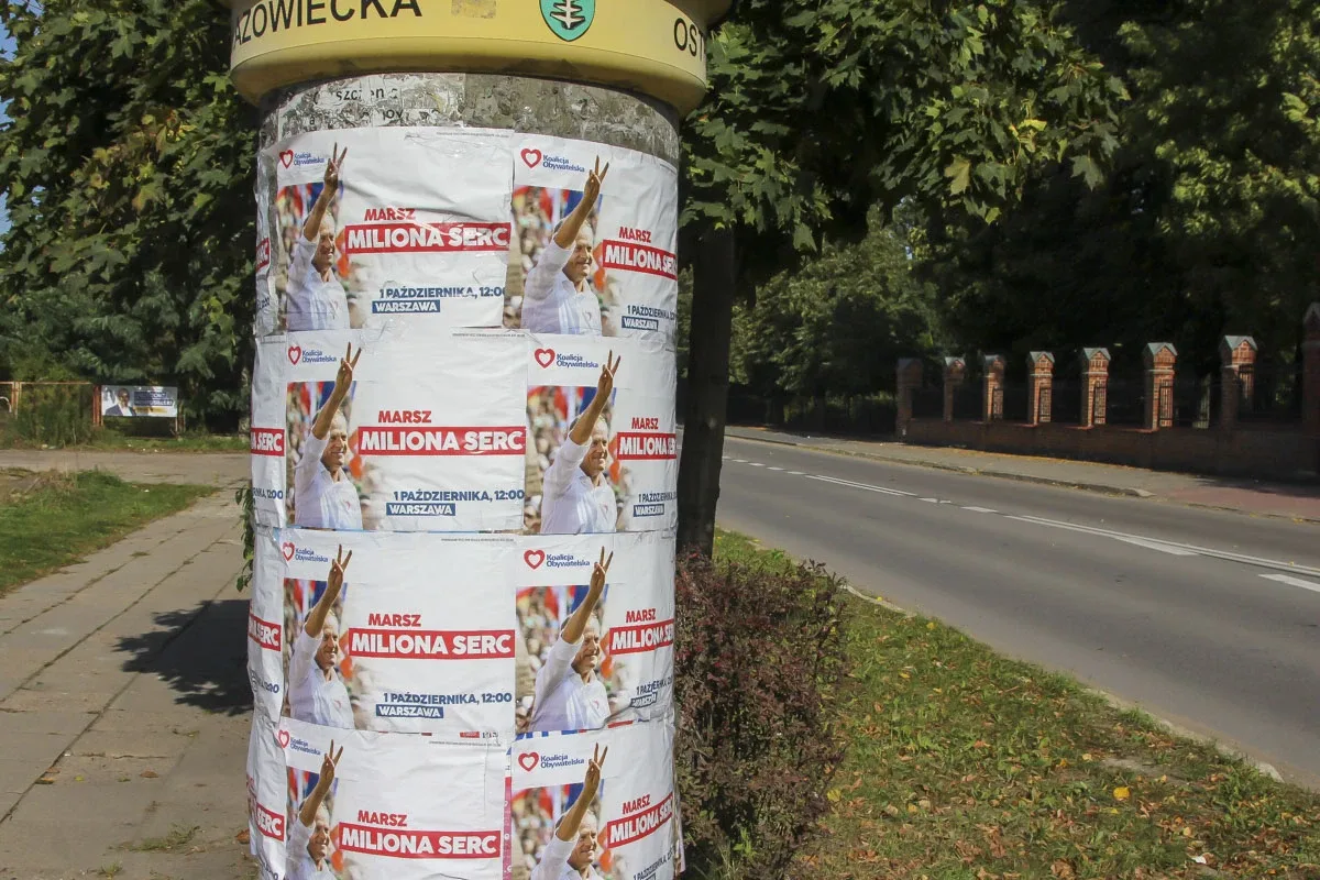 Kampania wyborcza w Ostrowi Mazowieckiej - tradycja spotyka nowoczesność (zdjęcia) 