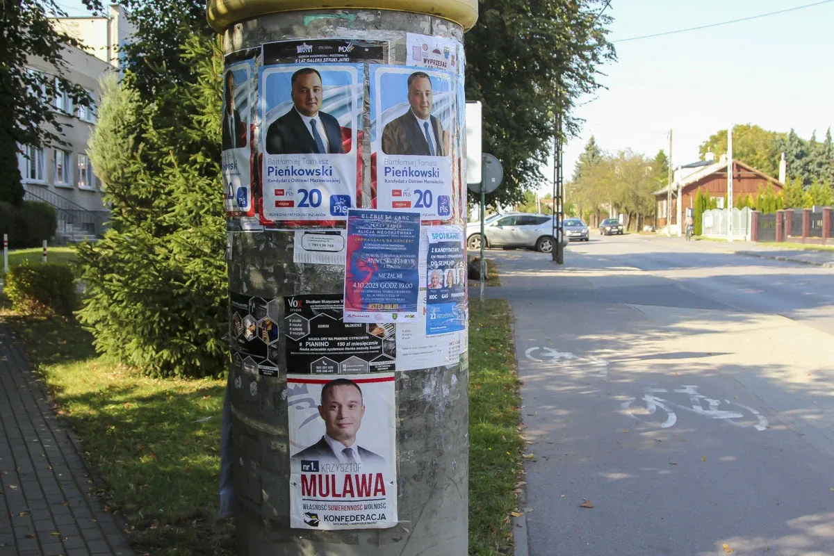 Kampania wyborcza w Ostrowi Mazowieckiej - tradycja spotyka nowoczesność (zdjęcia) 