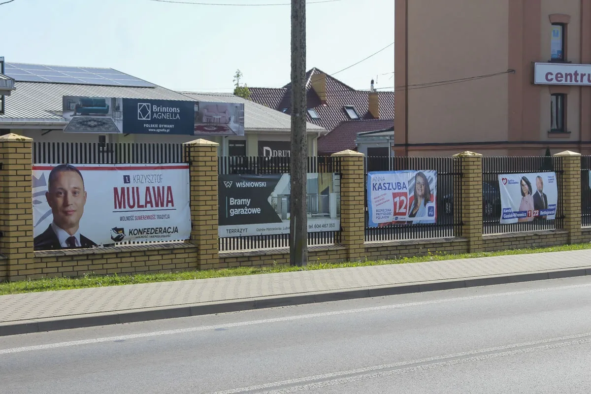 Kampania wyborcza w Ostrowi Mazowieckiej - tradycja spotyka nowoczesność (zdjęcia)