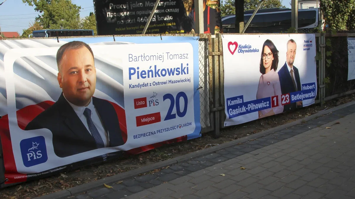 Kampania wyborcza w Ostrowi Mazowieckiej - tradycja spotyka nowoczesność (zdjęcia)