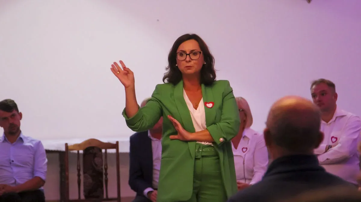 Otwarte spotkanie z parlamentarzystami KO w Ostrowi Mazowieckiej (zdjęcia)