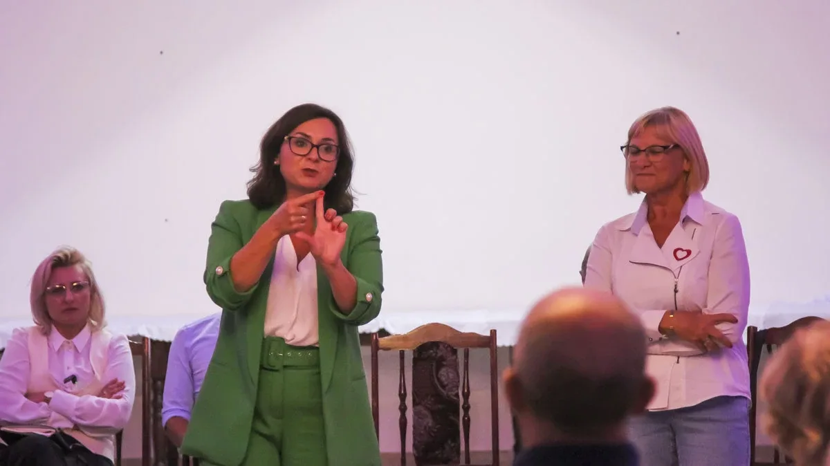 Otwarte spotkanie z parlamentarzystami KO w Ostrowi Mazowieckiej (zdjęcia)