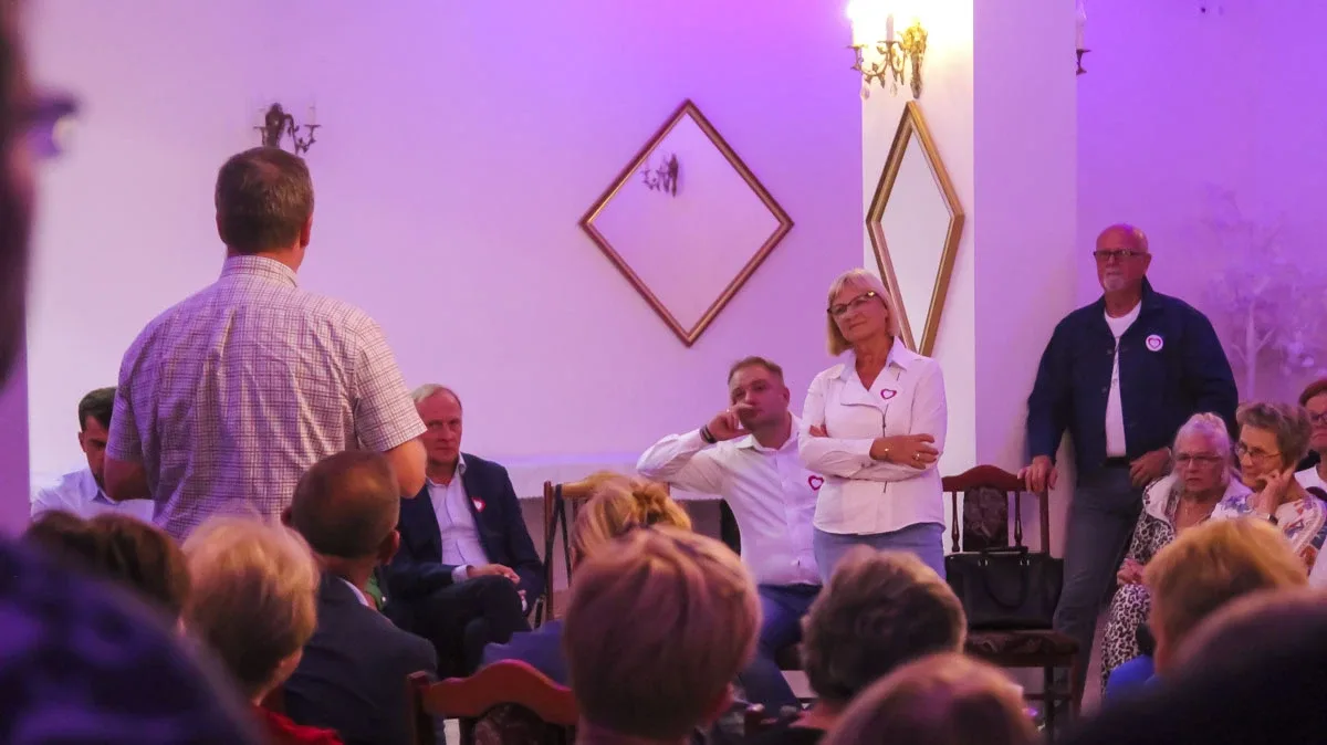 Otwarte spotkanie z parlamentarzystami KO w Ostrowi Mazowieckiej (zdjęcia)