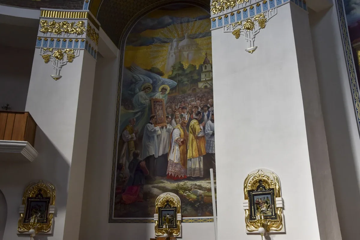 Członkowie stowarzyszenia "Przystań" pielgrzymowali do Hodyszewa (zdjęcia)