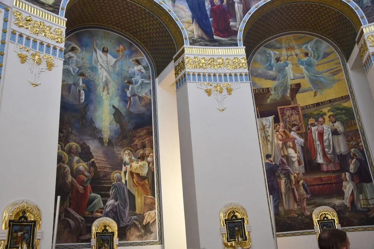 Członkowie stowarzyszenia "Przystań" pielgrzymowali do Hodyszewa (zdjęcia)
