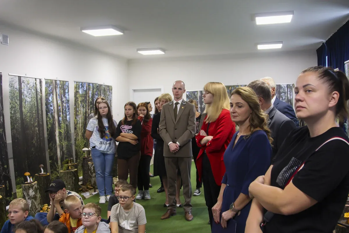 Grzybowa wystawa w leśnej atmosferze w budynku PSSE (zdjęcia)