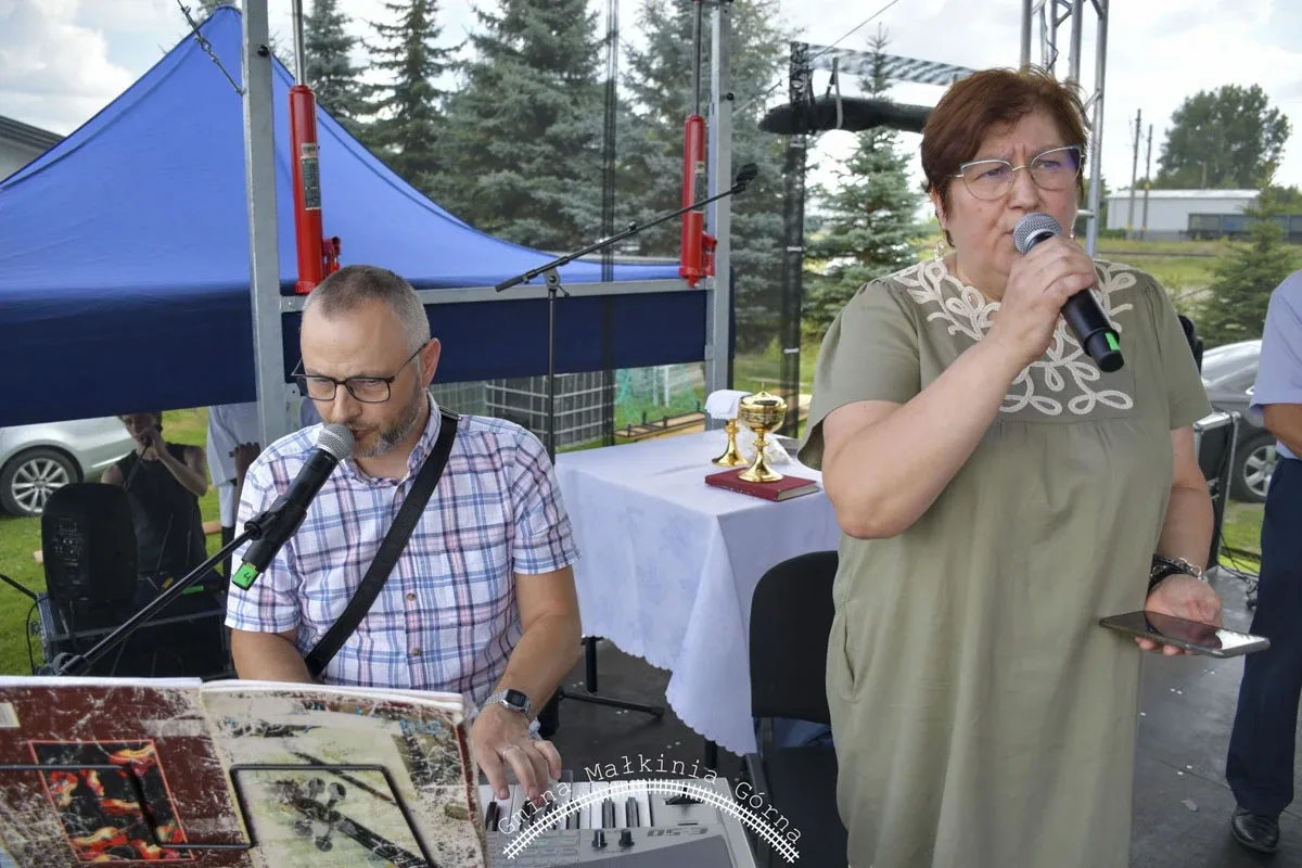 W Małkini Górnej mieszkańcy podziękowali za tegoroczne plony (zdjęcia)