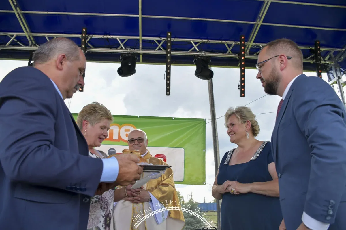W Małkini Górnej mieszkańcy podziękowali za tegoroczne plony (zdjęcia)