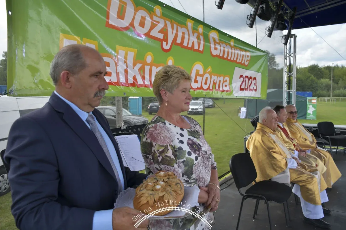 W Małkini Górnej mieszkańcy podziękowali za tegoroczne plony (zdjęcia)