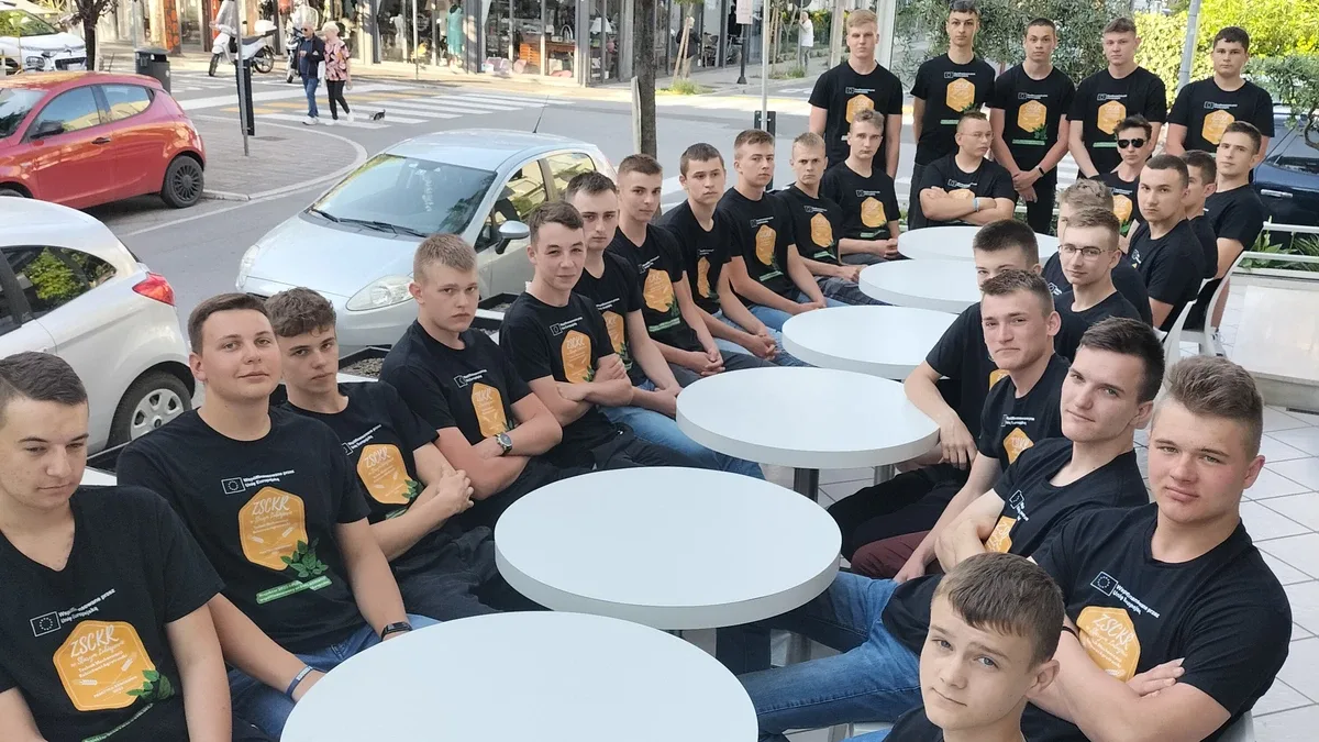 Uczniowie ZS CKR w Starym Lubiejewie podnoszą swoje kwalifikacje we Włoszech (zdjęcia)