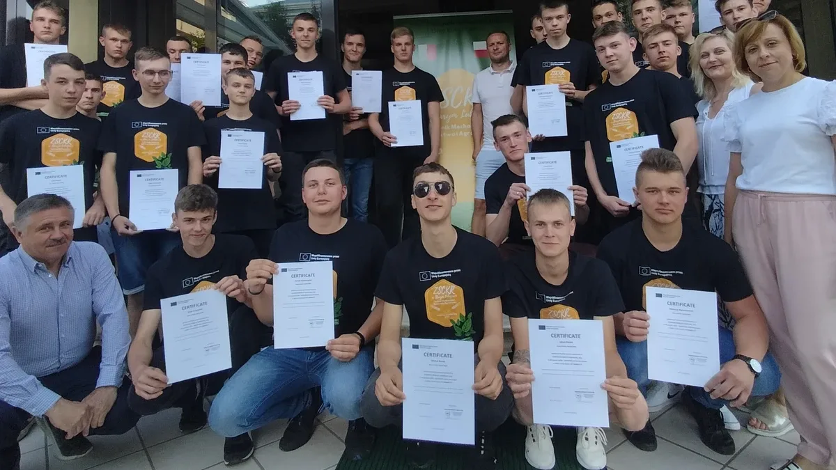 Uczniowie ZS CKR w Starym Lubiejewie podnoszą swoje kwalifikacje we Włoszech (zdjęcia)