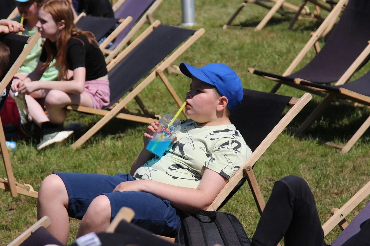Kino pod chmurką i moc atrakcji - Dzień Dziecka z przytupem w Ostrowi Mazowieckiej (zdjęcia)