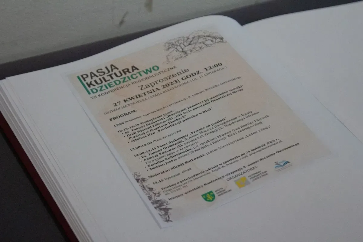 Kultura i historia powiatu ostrowskiego w centrum uwagi. Konferencja pt. "Pasja-Kultura-Dziedzictwo" (zdjęcia)