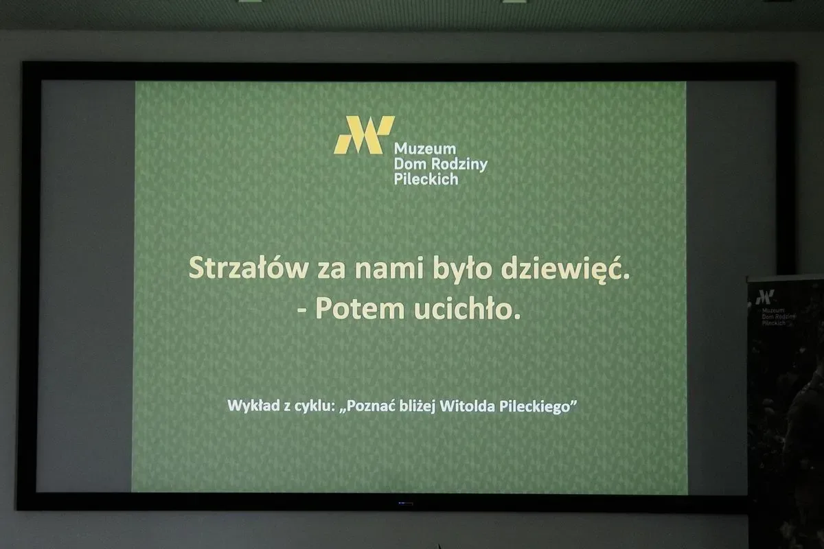 Historia, którą trzeba poznać - wykład o Witoldzie Pileckim i jego ucieczce z Auschwitz (zdjęcia)