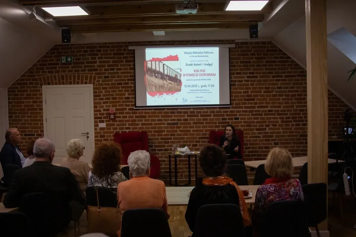 Historia, która przetrwała: Natalia Lenda opowiedziała o 1943 roku w powiecie ostrowskim (zdjęcia)