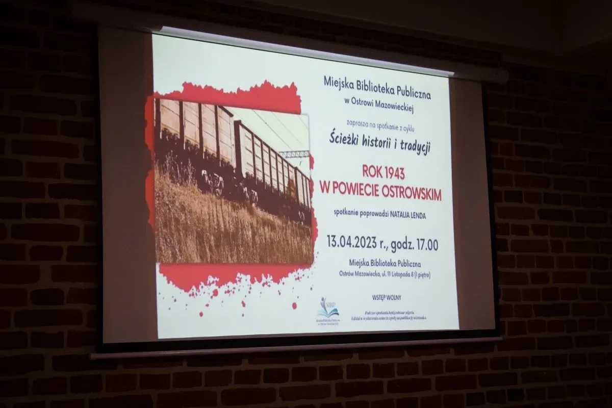 Historia, która przetrwała: Natalia Lenda opowiedziała o 1943 roku w powiecie ostrowskim (zdjęcia)