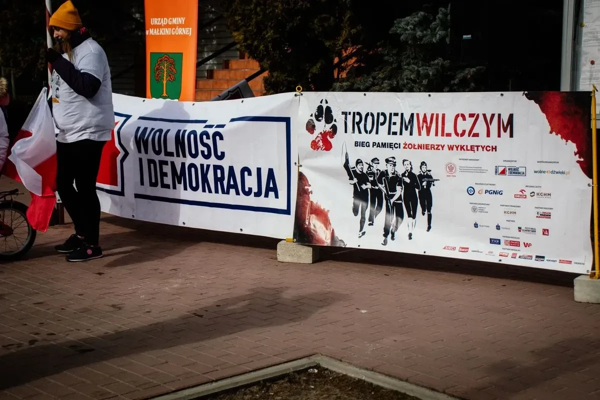 Biegając Tropem Wilczym - XI edycja biegu Pamięci Żołnierzy Wyklętych w Małkini Górnej (zdjęcia)