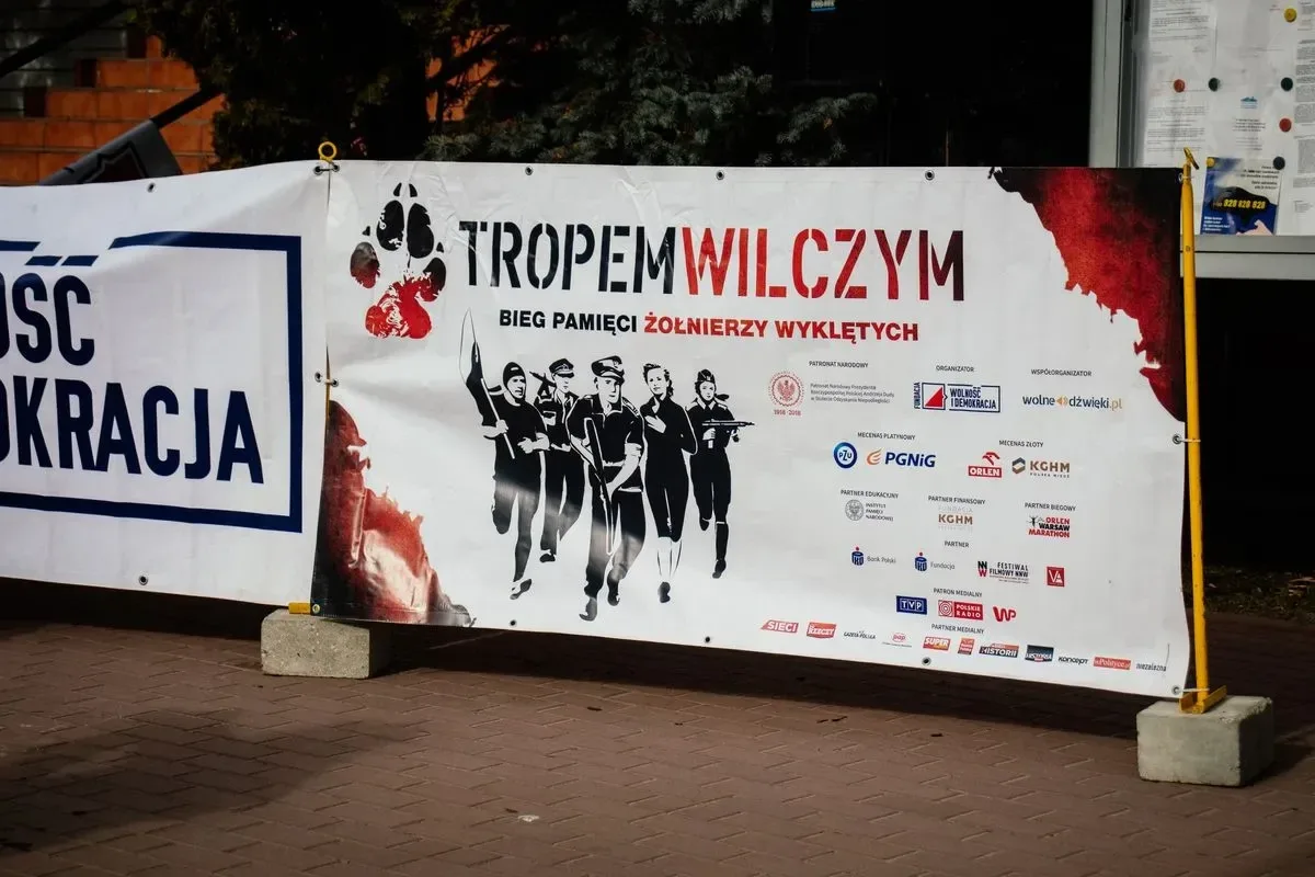Biegając Tropem Wilczym - XI edycja biegu Pamięci Żołnierzy Wyklętych w Małkini Górnej (zdjęcia)
