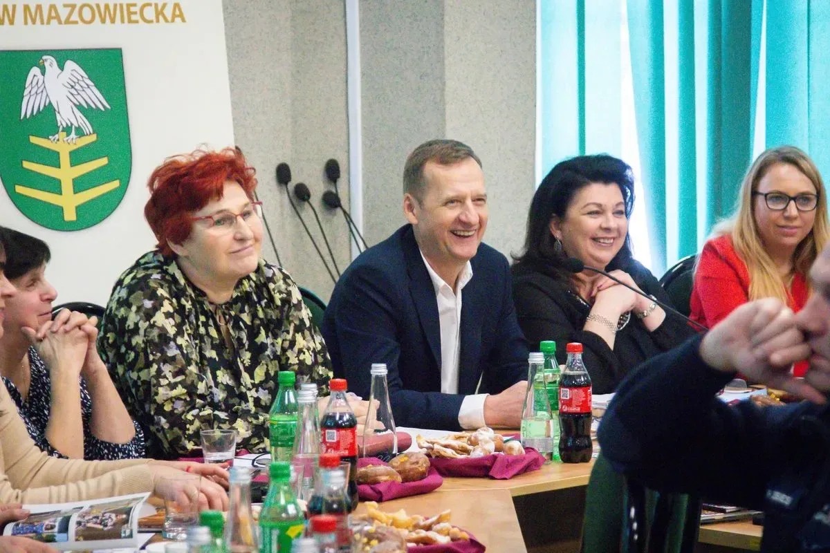 Wójt gminy Ostrów Mazowiecka spotkał się z sołtysami (zdjęcia)