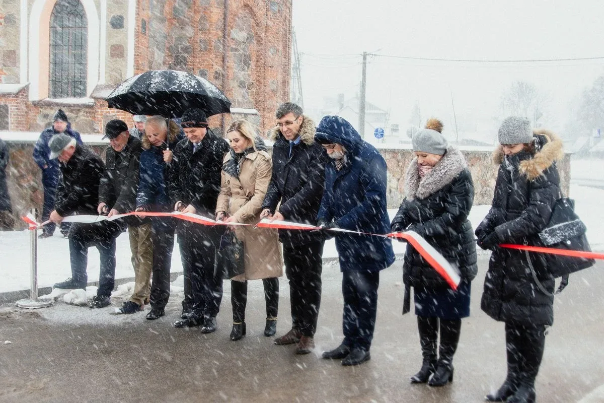 Uroczyste otwarcie drogi powiatowej na odcinku Zaręby Kościelne - Nienałty-Szymany (zdjęcia)