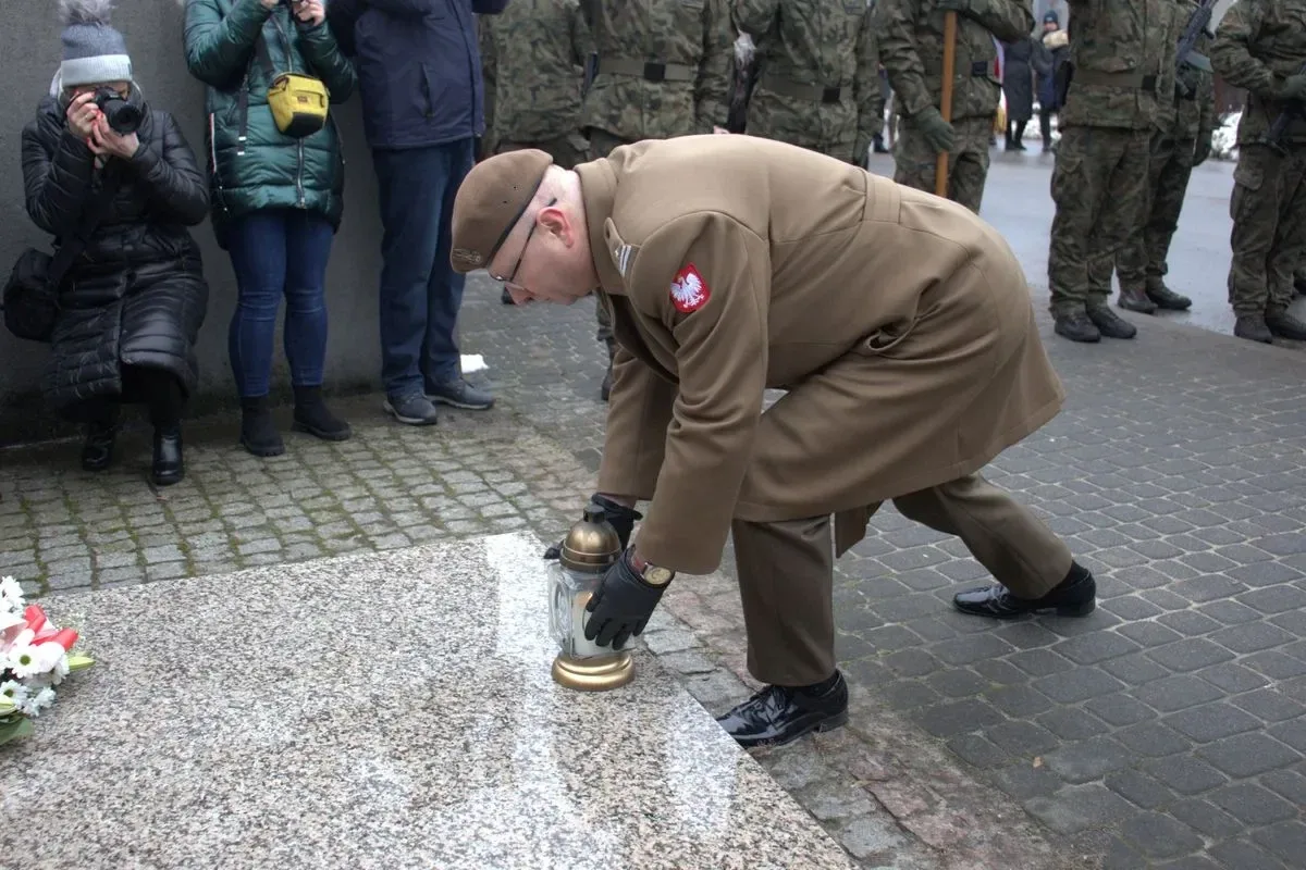 Obchody 160. rocznicy wybuchu Powstania Styczniowego w Ostrowi Mazowieckiej (zdjęcia)