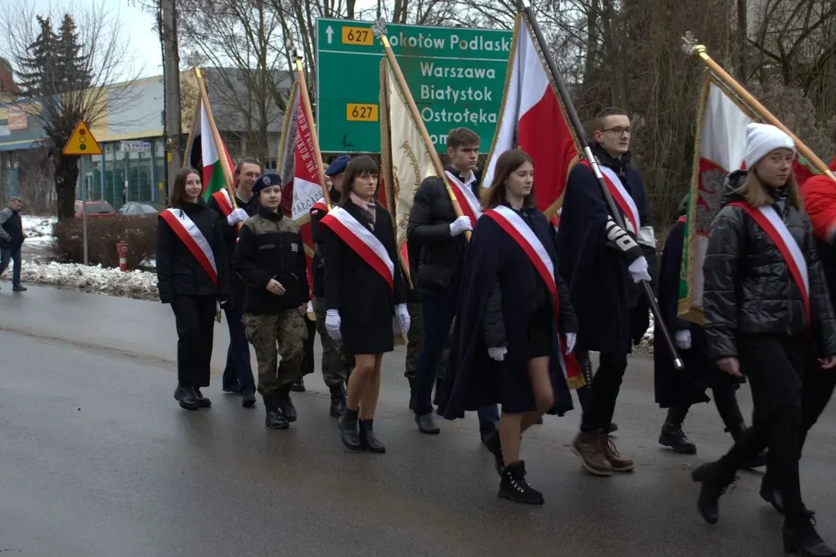 Obchody 160. rocznicy wybuchu Powstania Styczniowego w Ostrowi Mazowieckiej (zdjęcia)