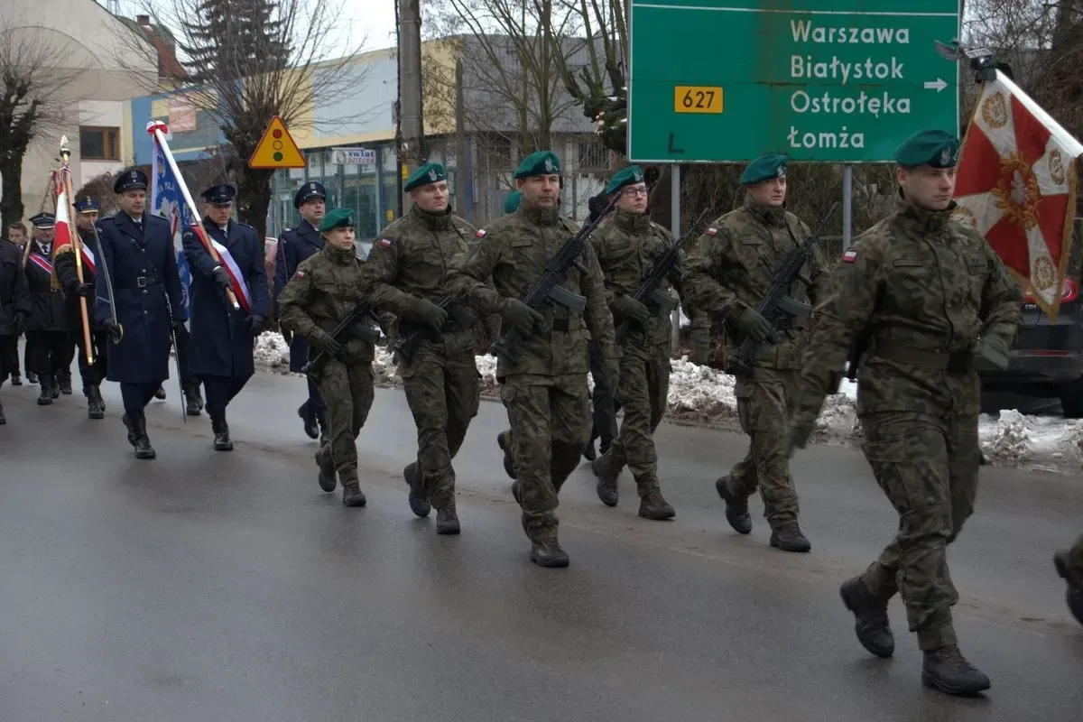 Obchody 160. rocznicy wybuchu Powstania Styczniowego w Ostrowi Mazowieckiej (zdjęcia)