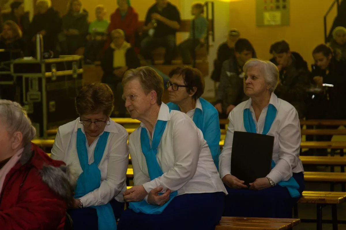 Mieszkańcy wspólnie kolędowali podczas Gminnego Wieczoru Wigilijnego w Małkini Górnej (zdjęcia, wideo)