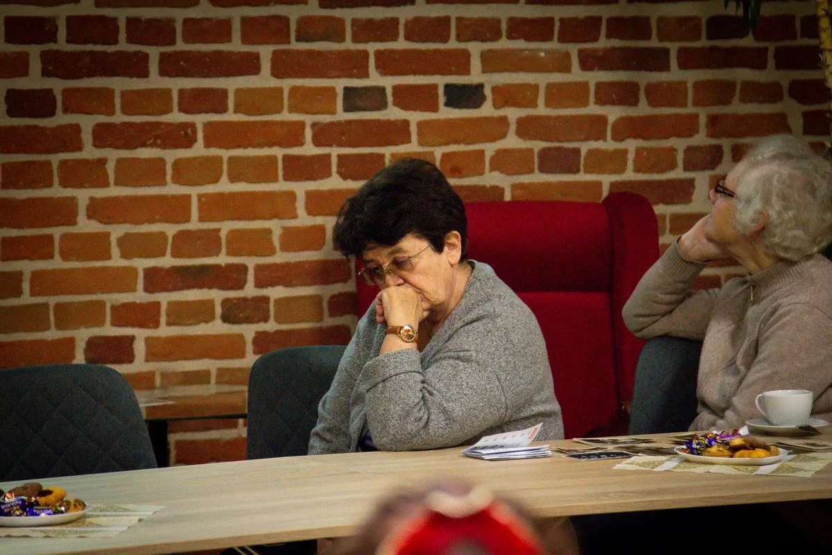 Krystyna Dojlido opowiadała o swojej mamie Janinie Kolasińskiej w ostrowskiej bibliotece (zdjęcia)