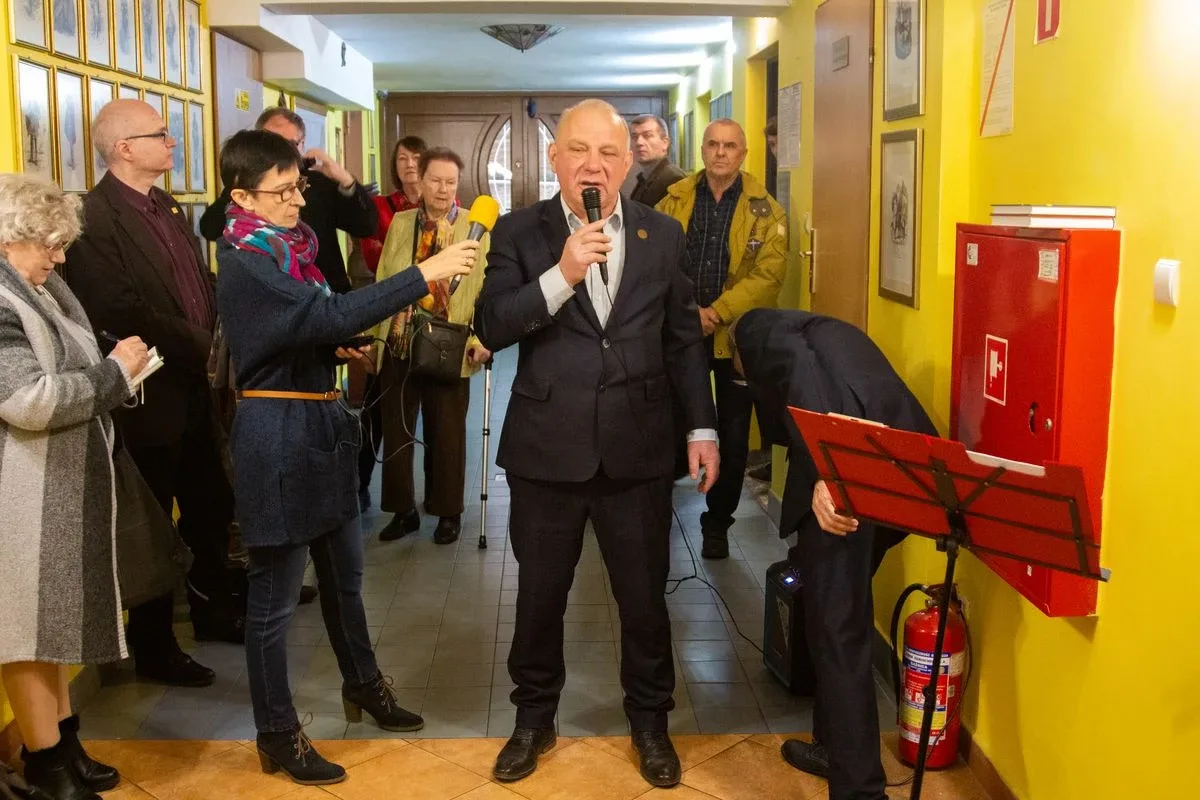 Otwarcie wystawy pt. "300 obrazów Napoleona Ordy" i wykład z ks. Tadueszem Isakowiczem-Zaleskim w Muzeum Kresów i Ziemi Ostrowskiej (zdjęcia, wideo)
