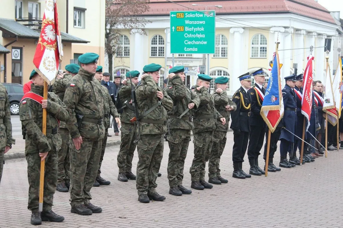 Uroczyste powiatowo-miejsko-gminne obchody Narodowego Święta Niepodległości w Ostrowi Mazowieckiej (zdjęcia, wideo)