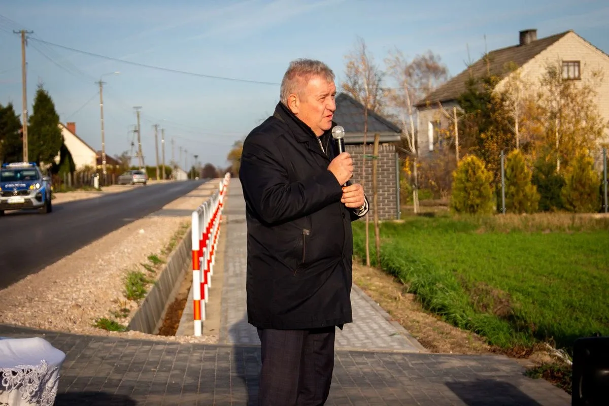 Uroczyste otwarcie drogi powiatowej Brok - Stare Kaczkowo (zdjęcia, wideo)