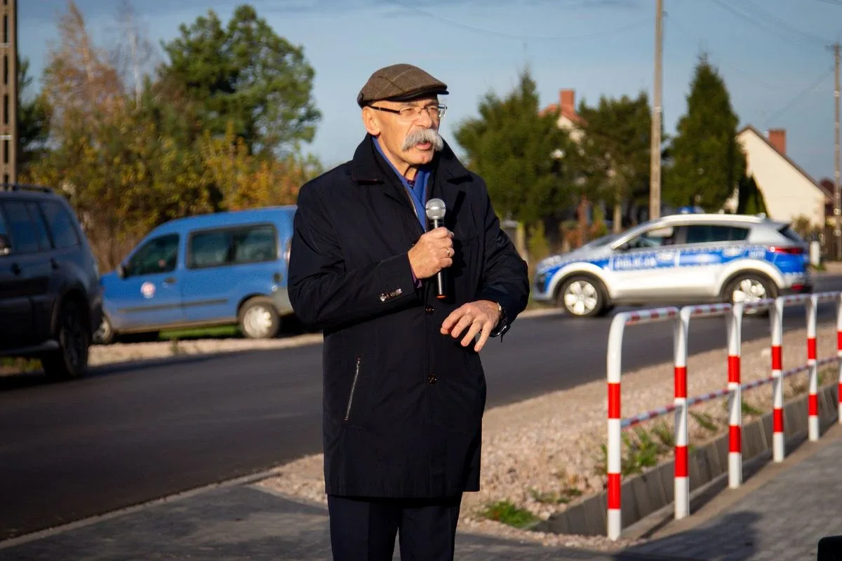 Uroczyste otwarcie drogi powiatowej Brok - Stare Kaczkowo (zdjęcia, wideo)