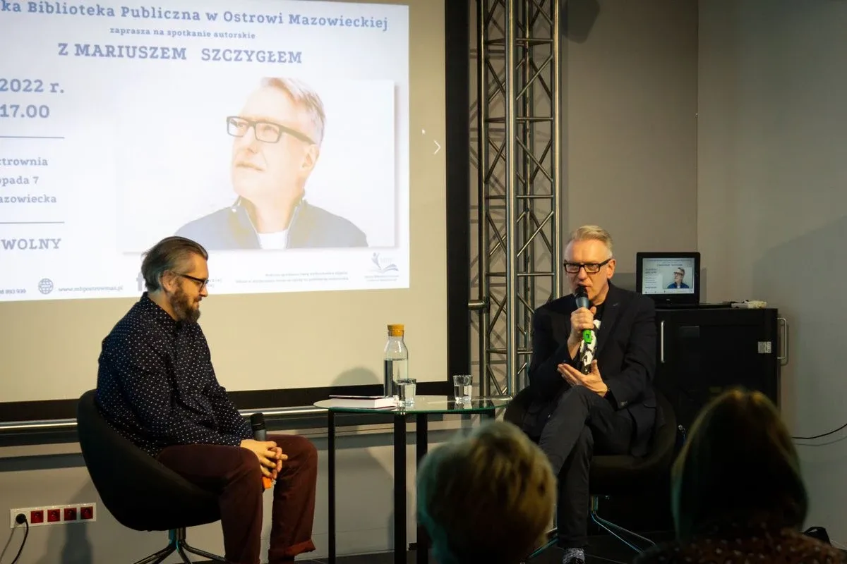 Mariusz Szczygieł spotkał się z ostrowiakami w Starej Elektrowni (zdjęcia)