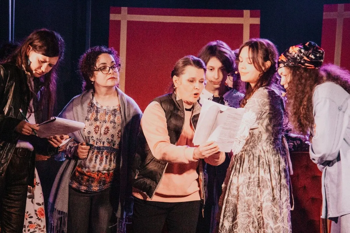 Spektakl teatralny pt. "Do hymnu powstań" w Broku zachwycił publiczność (zdjęcia, wideo) 