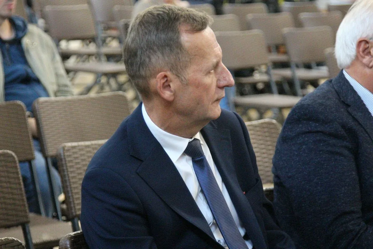 Minister Rolnictwa i Rozwoju Wsi Henryk Kowalczyk zawiedziony frekwencją na spotkaniu w Starym Lubiejewie (zdjęcia, wideo)