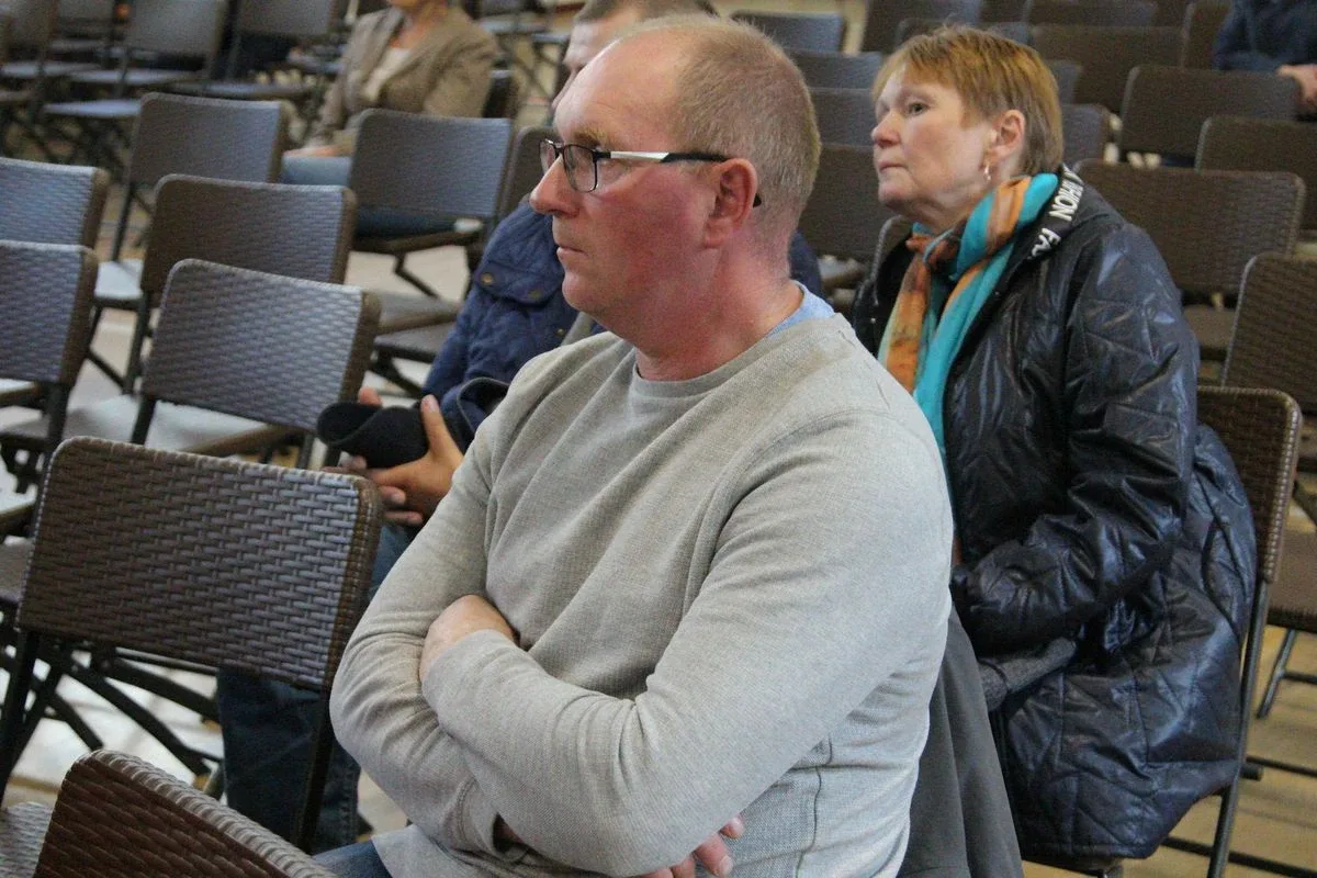 Minister Rolnictwa i Rozwoju Wsi Henryk Kowalczyk zawiedziony frekwencją na spotkaniu w Starym Lubiejewie (zdjęcia, wideo)